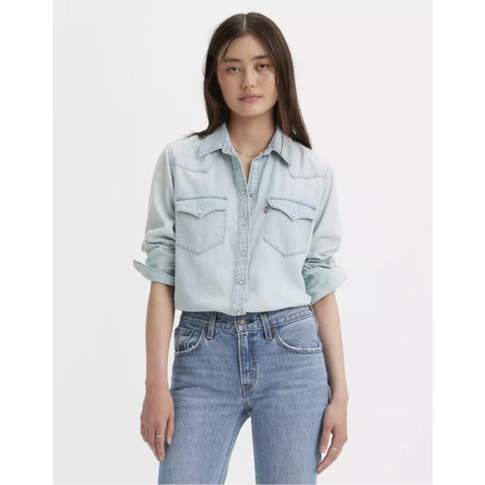 NEW! Levi's 'Ultimate Western' Shirt in SMALL TALK (L)